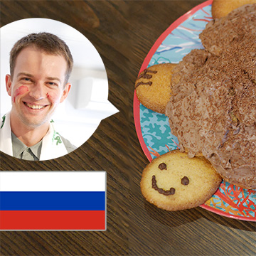 ロシアの誕生会といえばコレ。楽天のセルゲイさんが大好きだった「亀ケーキ」を再現！―おふくろの味編